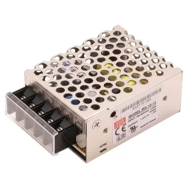 برد تغذیه صنعتی 12v - 1.3A (RS-15-12) مارک MEANWELL