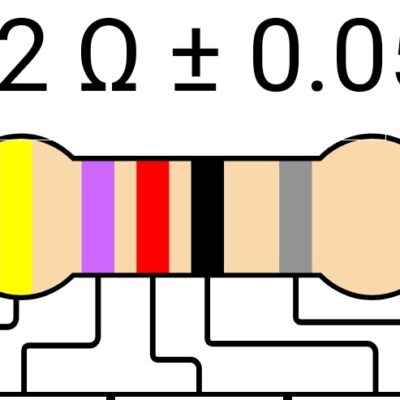 مقاومت 472 اهم ٪0.05 درصد 1/8W وات (بسیار دقیق)
