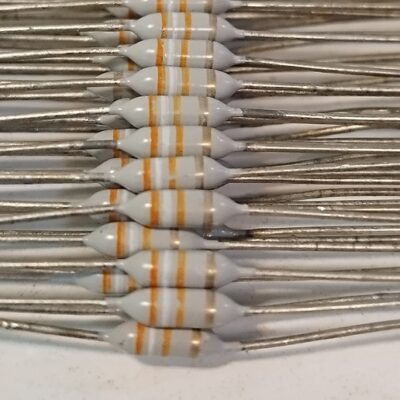 مقاومت 39 کیلو اهم 1/4 وات ٪5 متال اکساید (39k 1/4w)